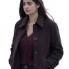 Buy The Way Home S04 Alice Dhawan Brown Wool Jacket