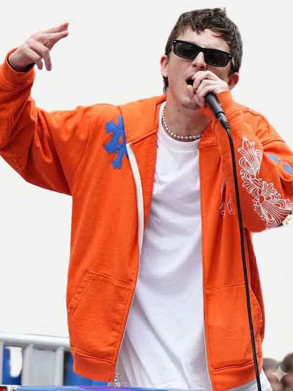 Buy Timothee Chalamet New York Knicks Championship Parade Hoodie