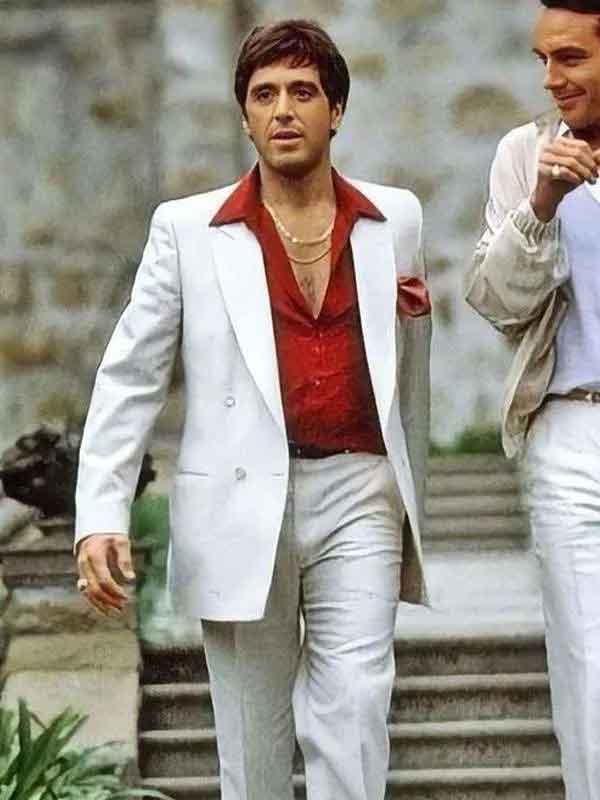Buy Al Pacino Movie 1983 Tony Montana Scarface White Suit