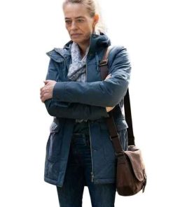 Shop Tracker S03 Jeri Ryan Blue Jacket