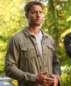 Shop Colter Shaw Tracker S03 Justin Hartley Green Jacket