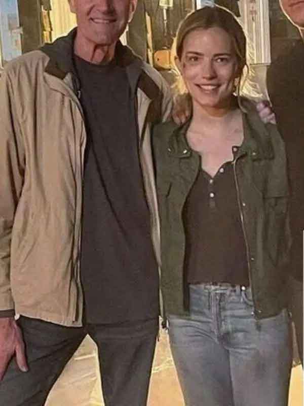 Buy Willa Fitzgerald Reacher Roscoe Conklin Green Jacket