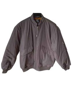 Buy Women Flight Taupe Bomber Jacket