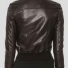 Shop Casual Black Bomber Leather Jacket