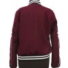 Shop Womens Maroon Varsity Jacket