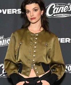 Shop Zoë Steiner Star Trek Starfleet Academy Tarima Sadal Green Jacket