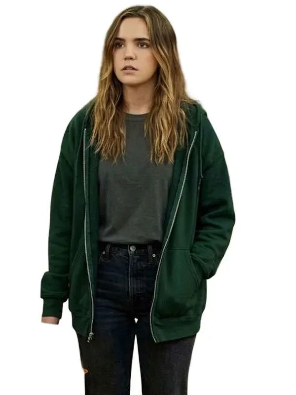 Shop Bailee Madison 40 Dates and 40 Nights Leah Jones Green Hoodie