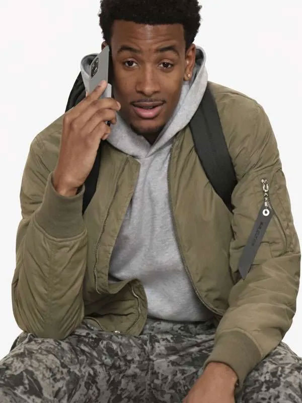 Shop All American Kingston Jeremy Bomber Jacket