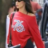 Buy Bella Hadid 76 Red Sweatshirt