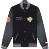 Mariska Hargitay Knicks Varsity Jacket at Sale