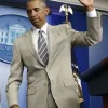 Buy American President Barack Obama Tan Suit