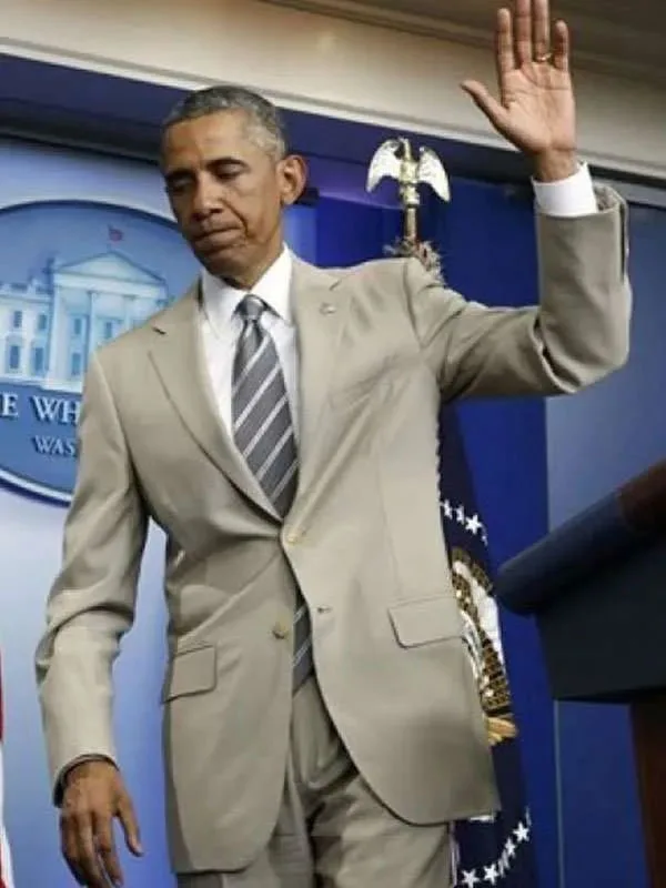 Buy American President Barack Obama Tan Suit