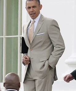 Shop American President Barack Obama Tan Suit For Sale
