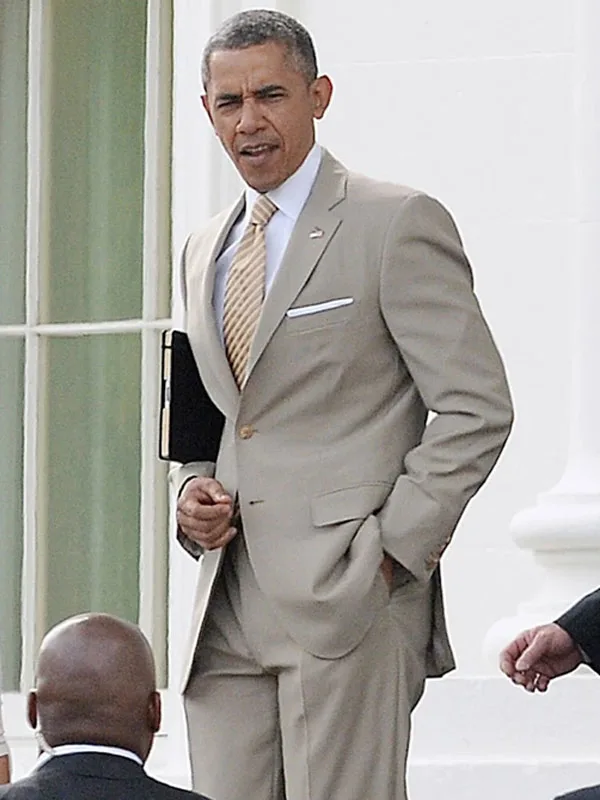 Shop American President Barack Obama Tan Suit For Sale
