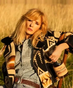 Beth Dutton Shearling Aviator Jacket
