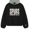 Black Essentials Hoodie