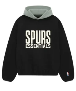 Black Essentials Hoodie