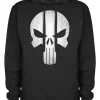Punisher Black Skull Hoodie