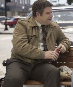Shop Bob Newby Stranger Things Brown Jacket