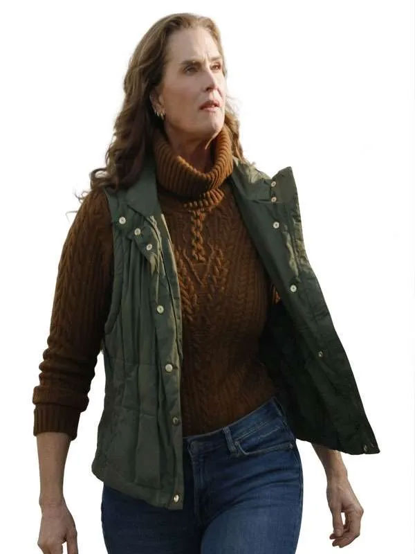 Shop Brooke Shields Youre Killing Me Green Vest
