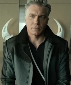 Captain Christopher Pike Star Trek Strange New Worlds Leather Coat