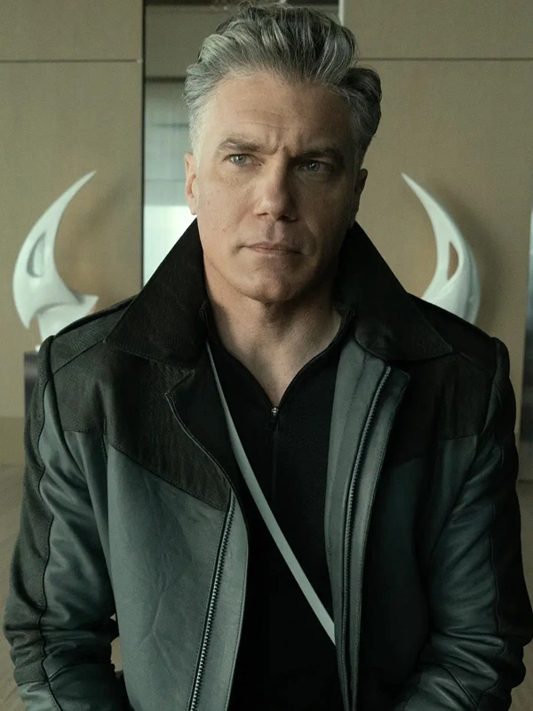 Captain Christopher Pike Star Trek Strange New Worlds Leather Coat