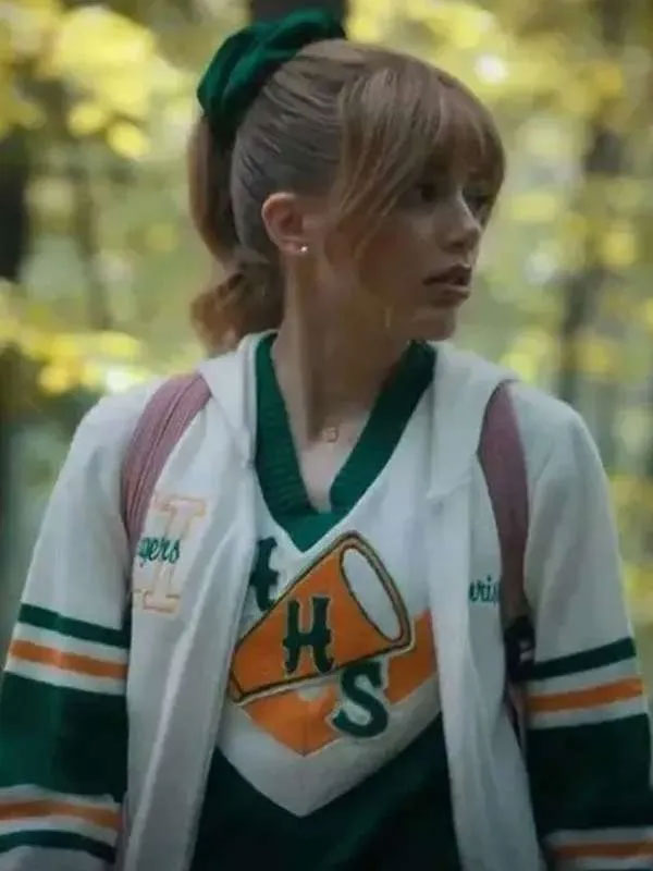 Buy Chrissy Cunningham Stranger Things Grace Van Dien White Hoodie