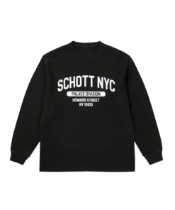 Shop Dua Lipa Schott NYC Sweatshirt
