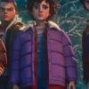 Shop Stranger Things Tales from ’85 Eleven Shearling Puffer Jacket