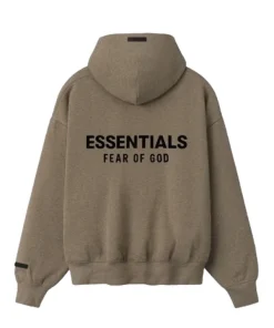 Buy Essentials Brown Hoodie