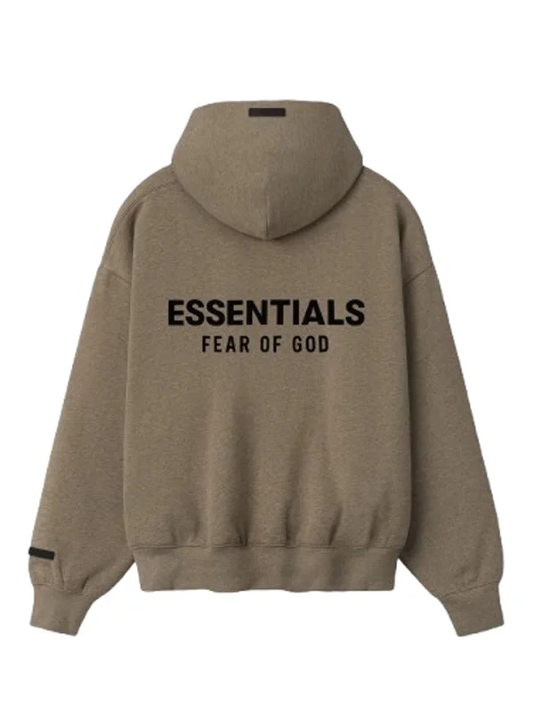 Buy Essentials Brown Hoodie