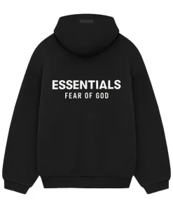 Fear of God Essentials Black Hoodie