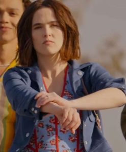 Shop Gail Daughtry and the Celebrity Sex Pass Zoey Deutch Wool Jacket