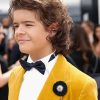 Shop Gaten Matarazzo Event Stranger Things Yellow Velvet Blazer