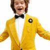 Shop Gaten Matarazzo Event Premiere Stranger Things Dustin Henderson Yellow Blazer