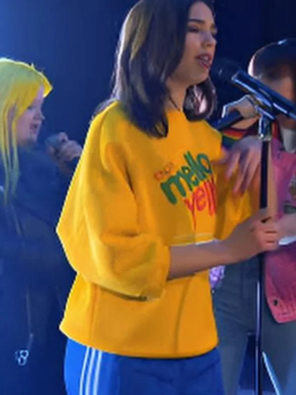 Shop Dua Lipa Mello Yello Sweatshirt