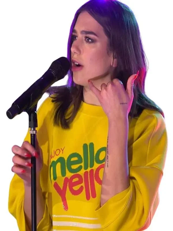 Buy Dua Lipa Mello Yello Sweatshirt