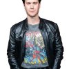 Shop James Deveney Evil Dead Burn 2026 Black Leather Jacket