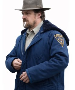 Jim Hopper Stranger Things S02 Blue Jacket