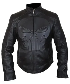 The Punisher Frank Castle Skull Leather Jacket