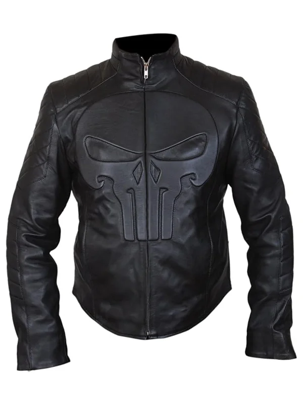 The Punisher Frank Castle Skull Leather Jacket