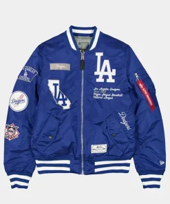 Buy LA Dodgers Alpha Industries Jacket