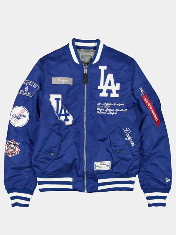 Buy LA Dodgers Alpha Industries Jacket