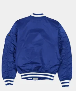 Shop LA Dodgers Alpha Industries Bomber Jacket