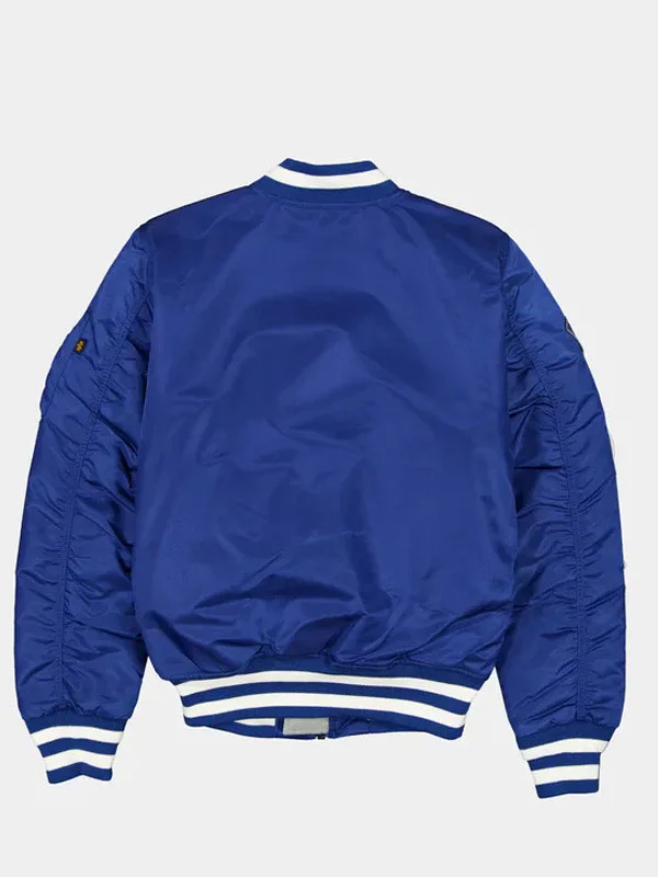 Shop LA Dodgers Alpha Industries Bomber Jacket