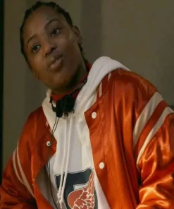 Shop Laverne Power Book III Raising Kanan Orange Jacket