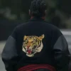 Shop Laverne Power Book III Raising Kanan S03 Black Varsity Jacket