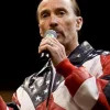 Shop Lee Greenwood USA Flag Leather Jacket