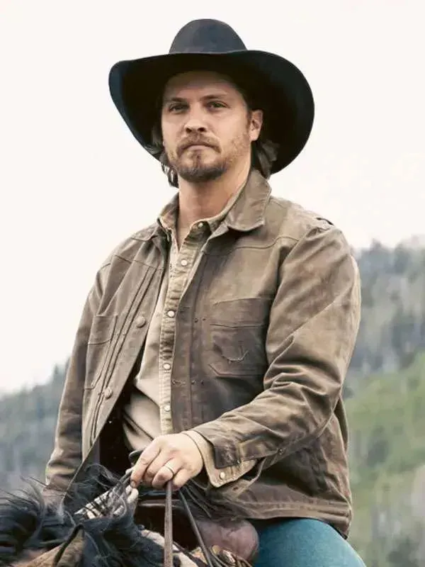 Buy Luke Grimes Marshals Kayce Dutton Cotton Jacket