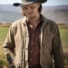 Shop Luke Grimes Marshals 2026 Kayce Dutton Brown Jacket